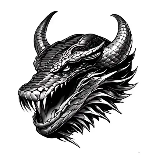 King Cobra Demon Mask