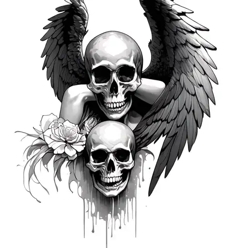 Angel With A Skull