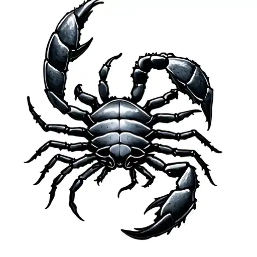 Fine Line Scorpio Zodiac