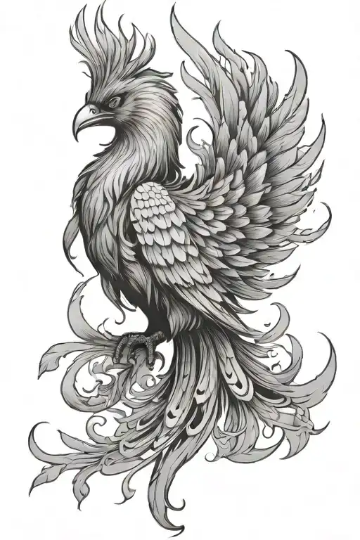 A Phoenix Bird With An Interesting Interpretation