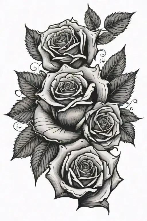 Stars And Rose Growing