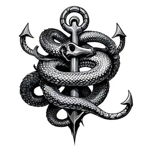 Diabolic Anchors And Snake
