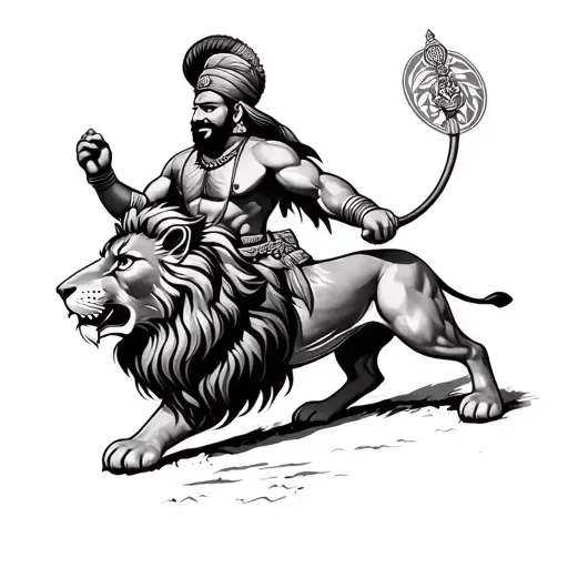 Chatrapati Sambhaji Maharaj Fight With Lion