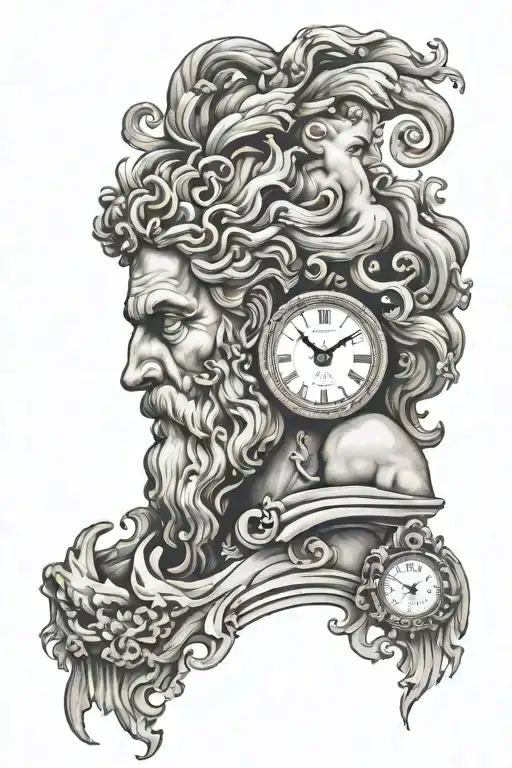 Zeus And Time Clock