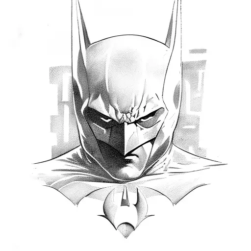 Batman Comic Book Page