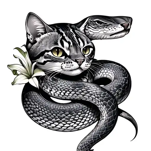 Lily Jungle Cats Snake