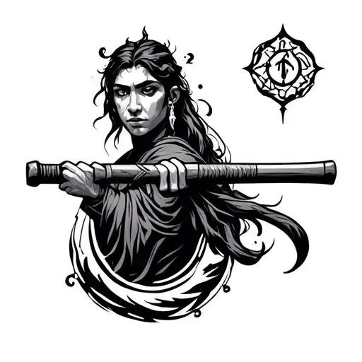 Nunchucks Zodiac Sign