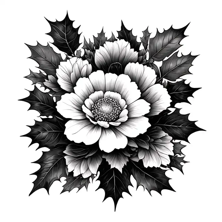 Holly And Marigold Wrapped Round