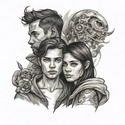 Sibling Tattoo Brother And Sister