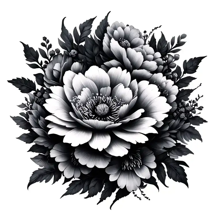 Flowers Spine Unique