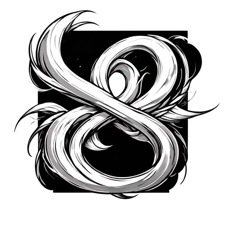 Infinity Symbol Using All The Way