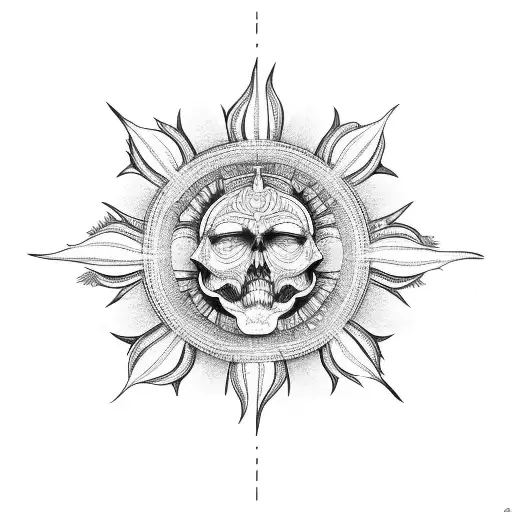 Paradise Beach Rainbow Sun