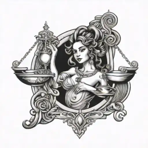 Woman Libra Zodiac Sign