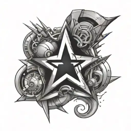 Hyper Cyber Sigilism Star