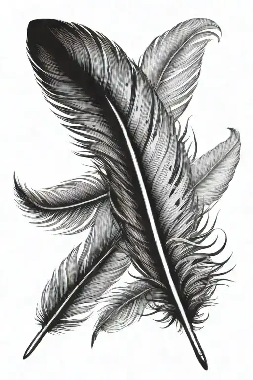Feather From Which Birds Fly