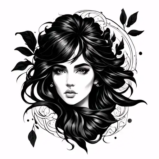 Minimalist Female Gemini Zodiac Sign