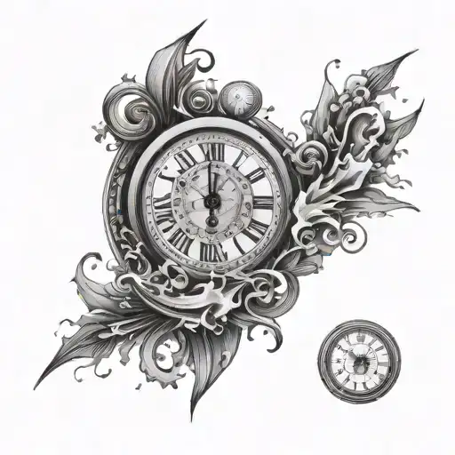 Spiral Clock Exploding