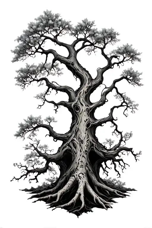 Petrifiertree Tattoo Design Inspired