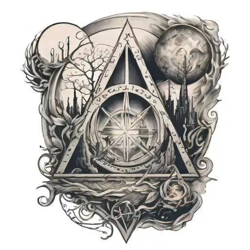 Deathly Hallows With Lord Of The Rings And Star Wars