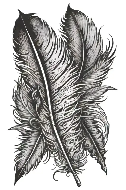 Feather From Which Birds Fly