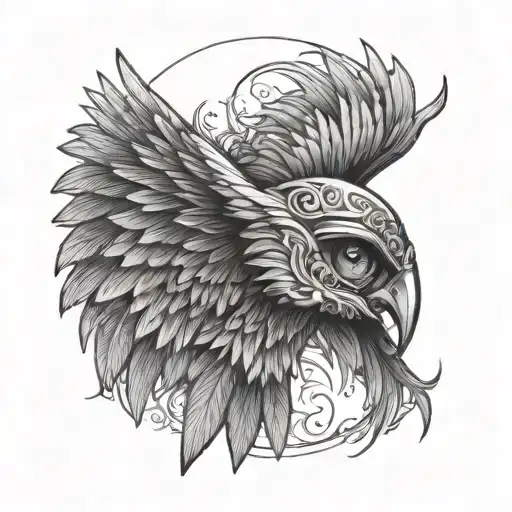 Eye Of The Fallen Angel Wings