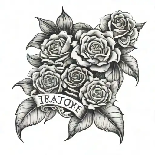 Tattoos Representing 3 Kids Names In Them