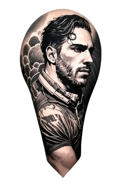 Something Street Male Finish My Leg Sleeve