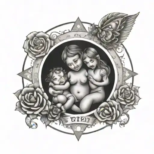 Family Birth Years In A Circle