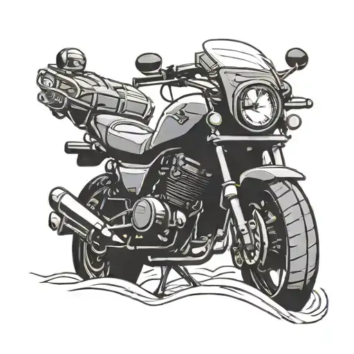 Suzuki Samurai Motor Bike Minimal