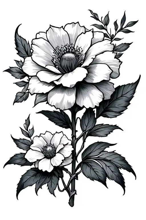 Religious And With A Flower