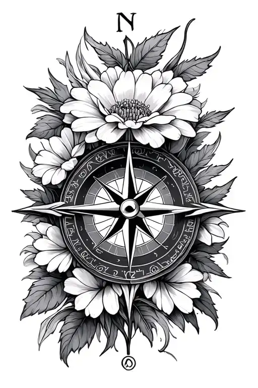 Compass Roses Flower