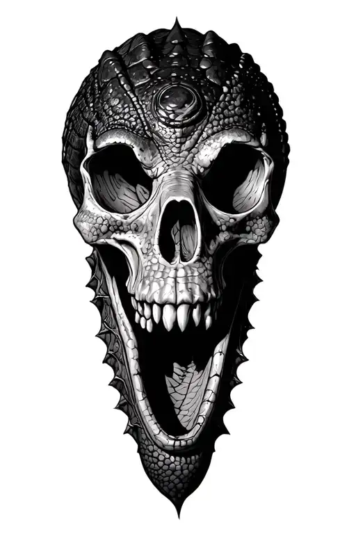 Crocodile Skull Plus Southern Voodoo