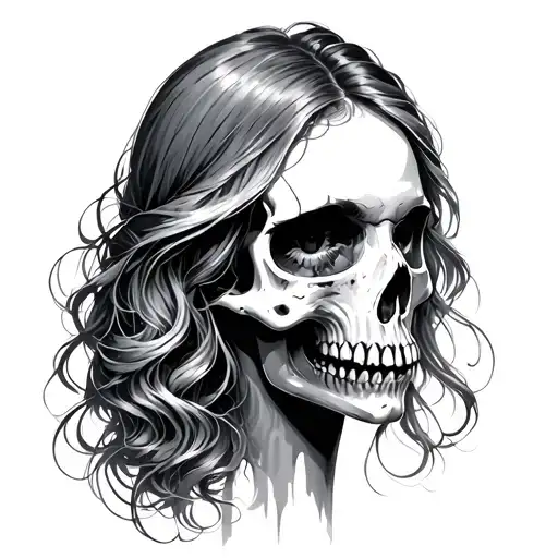 Half Skull Had Woman