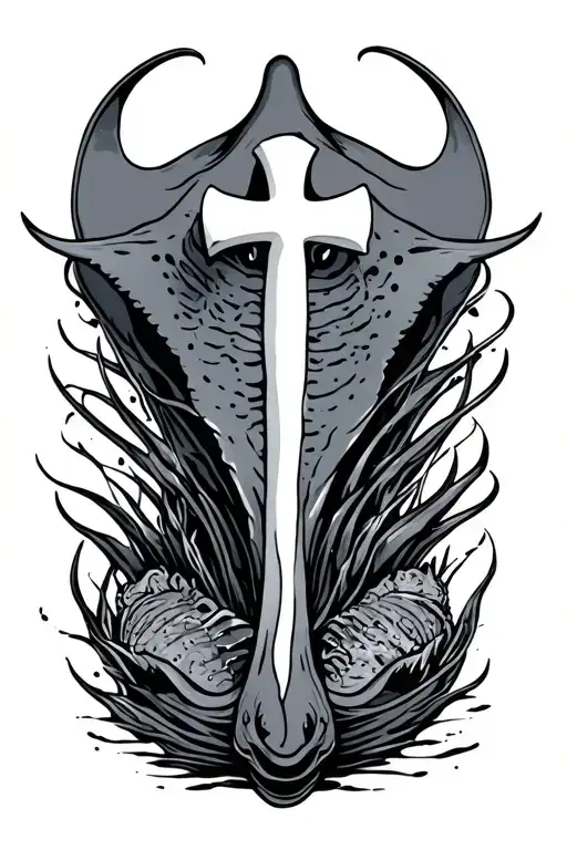 Sting Ray And Cross