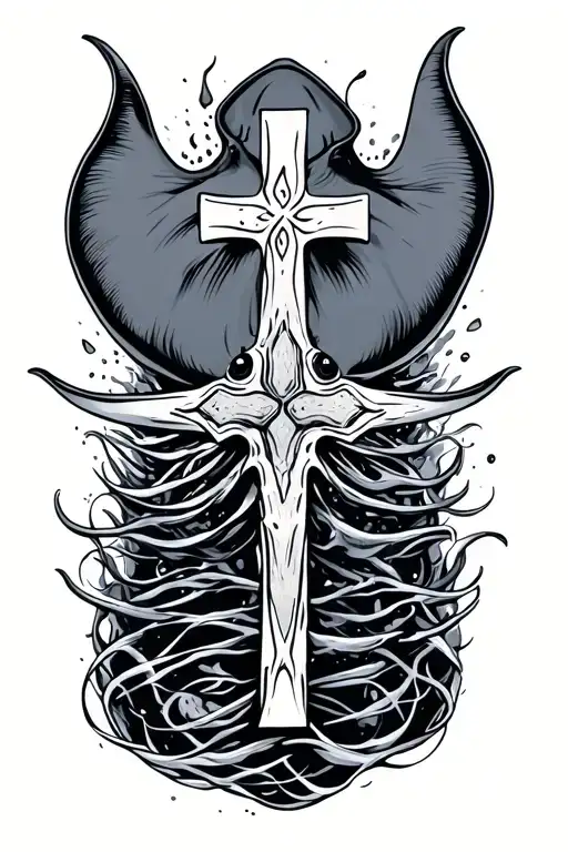 Sting Ray And Cross