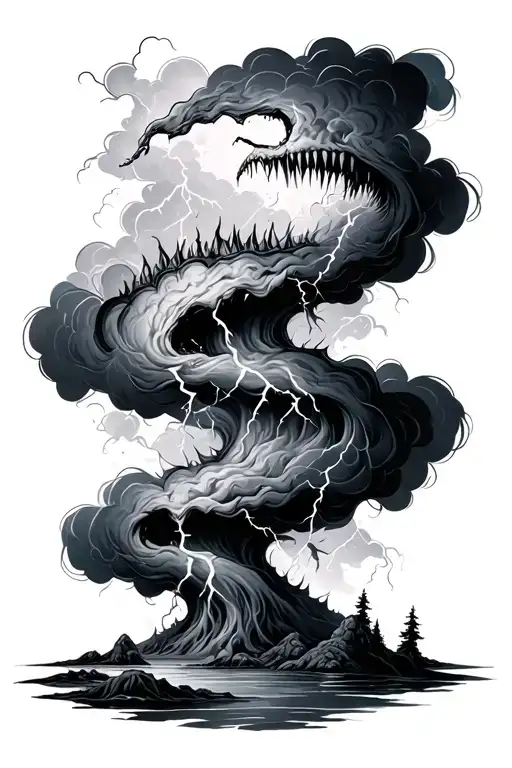 Thunderstorm But Not Scary