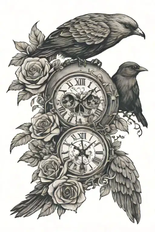 Watch For Dead Love One With Birds And Flowers