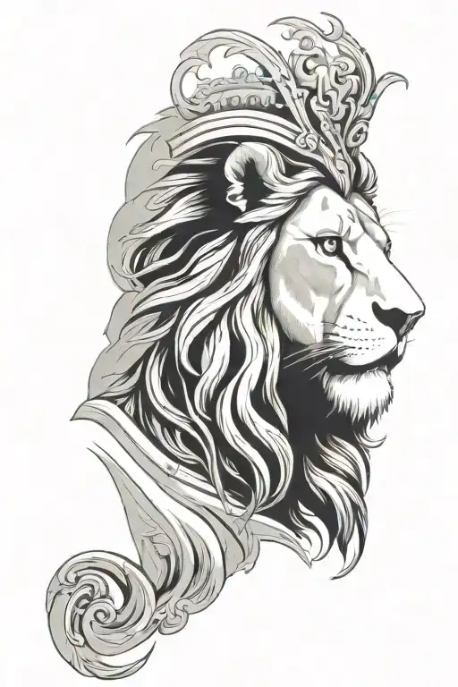 Lions Head 226 In Scroll Apocalypse Jesus