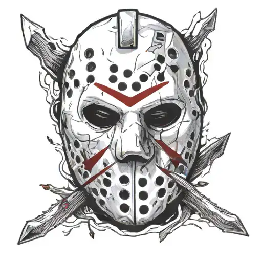 Broken Mask Jason Vorhees