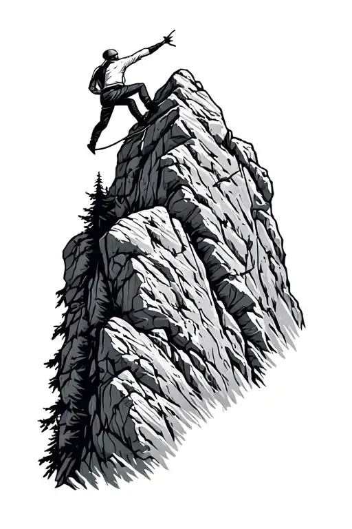 Rock Climbing Mountain
