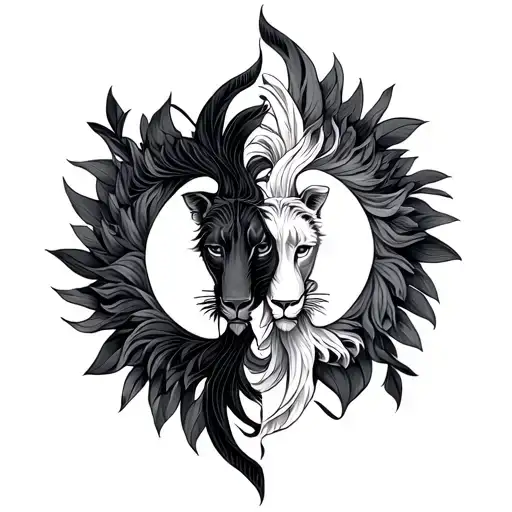 Libra And Leo Star Sign Intertwined