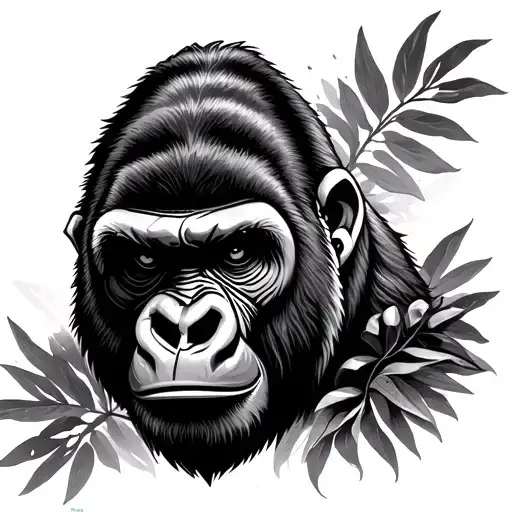 Open Geule Gorilla Head