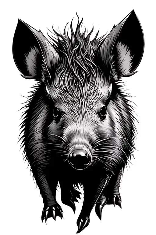 Javelina Satan Red Black