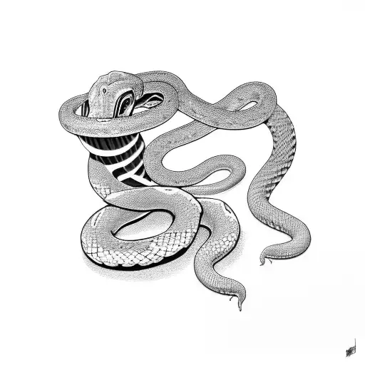 Skimask With Snake