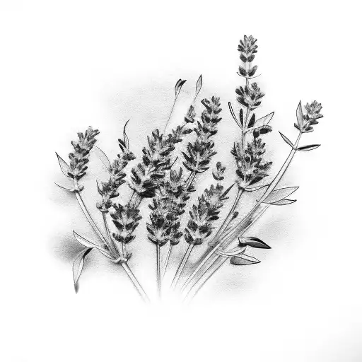 Book With Lavender And Eucalyptus