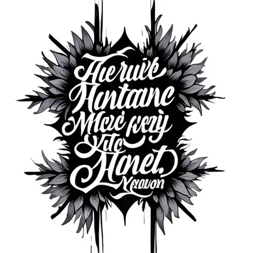 Bible Verse With Cross Surrounded