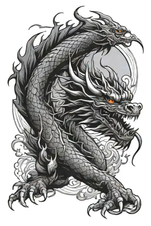 Dragon And Sun Go Kong Skyline