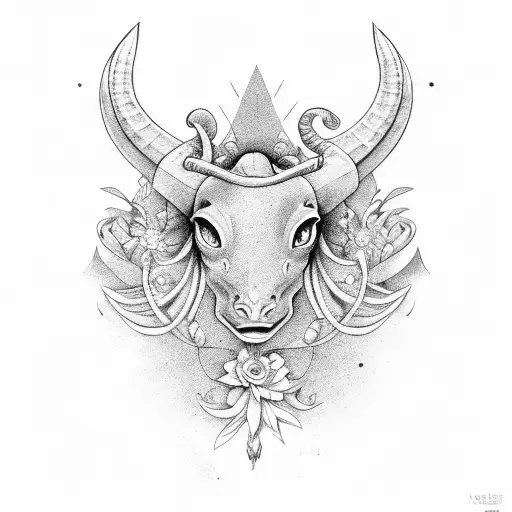 Feminine Floral Capricorn