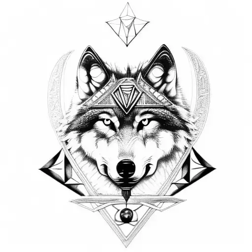 Wolf And Valknut