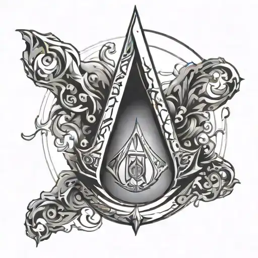 Assasins Creed Symbol To Forearm Forming